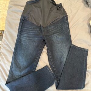 Women's Dark Blue Maternity Jeans